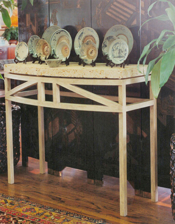 Thebes Bowfront Console